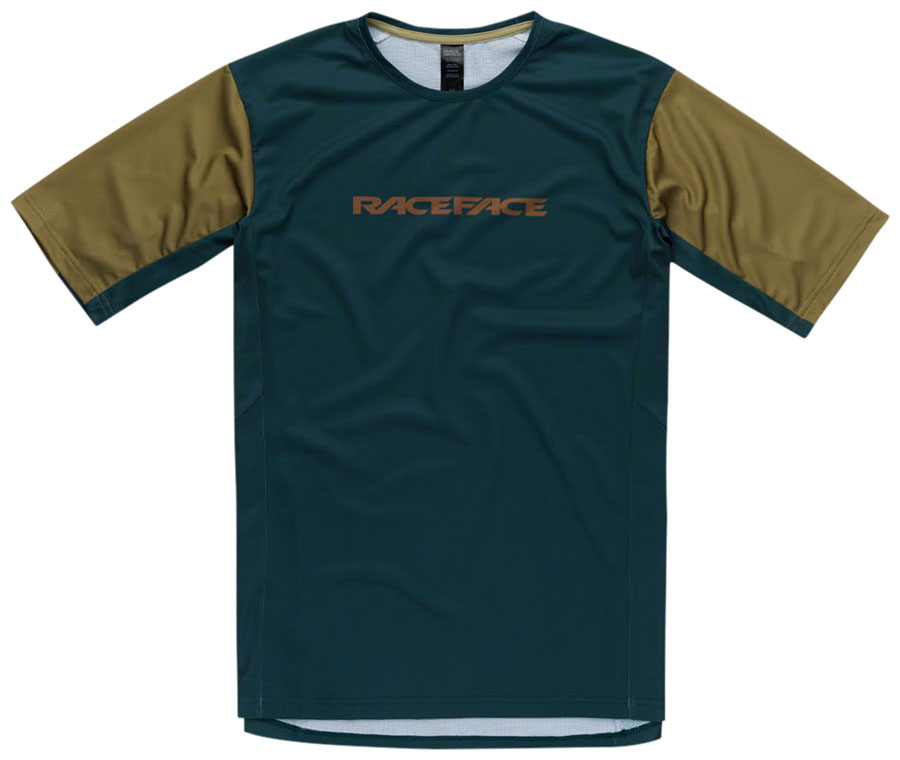 RaceFace Indy Jersey - Short Sleeve, Men's, Pine, Large