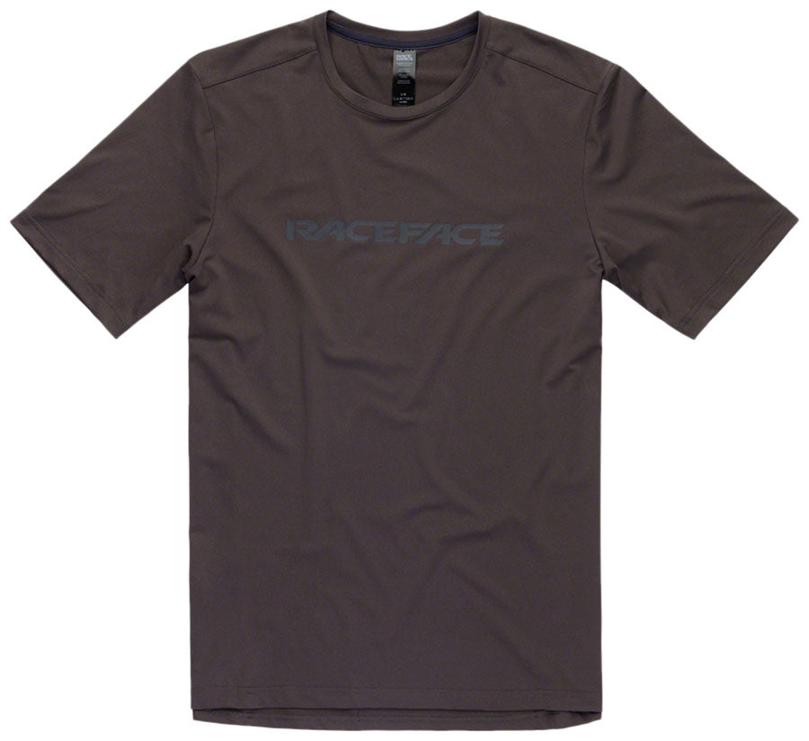 RaceFace Commit Tech Top - Short Sleeve, Charcoal, Small
