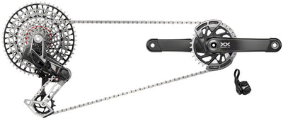 SRAM XX T-Type Eagle Transmission Groupset - 175mm Crank, 32t Chainring, AXS POD Controller, 10-52t Cassette, Rear Derailleur, Chain - Open Box, New