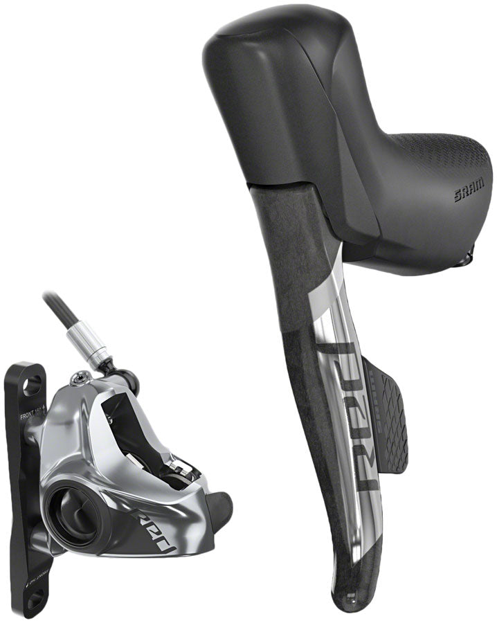 SRAM RED eTap AXS Electronic 2x12-Speed Road Groupset - HRD Brake/Shift Levers, Flat Mnt Disc Brakes, CL Rotors, Front/Rear Derailleurs