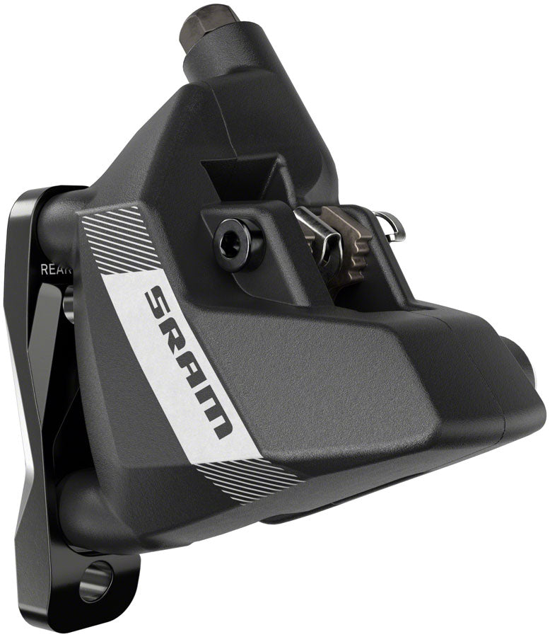 SRAM Apex Shift/Brake Lever Hydraulic Disc Brake Caliper - Right/Rear 12-Speed DoubleTap Flat Mount 20mm Offset BLK D1