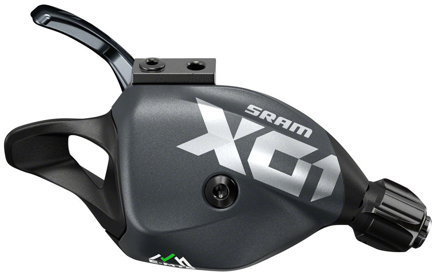 SRAM X01 Eagle Trigger Shifter - Single Click, Rear, 12-Speed, Discrete Clamp, Lunar - Open Box, New