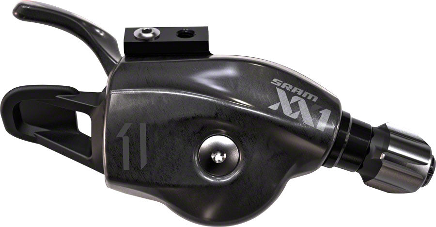 SRAM XX1 11-Speed Trigger Shifter Black Logo with Handlebar Clamp, Cable and Housing