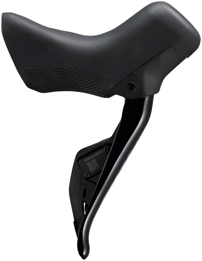 Shimano 105 ST-R7170-LE Di2 Shift/Brake Lever with BR-R7170 Hydraulic Disc Brake Caliper - Front, 2x, Flat Mount with Fork Adaptor, Black