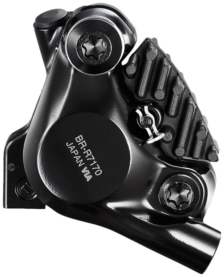 Shimano 105 ST-R7170-R Di2 Shift/Brake Lever with BR-R7170 Hydraulic Disc Brake Caliper - Rear, 12-Speed, Flat Mount, Black