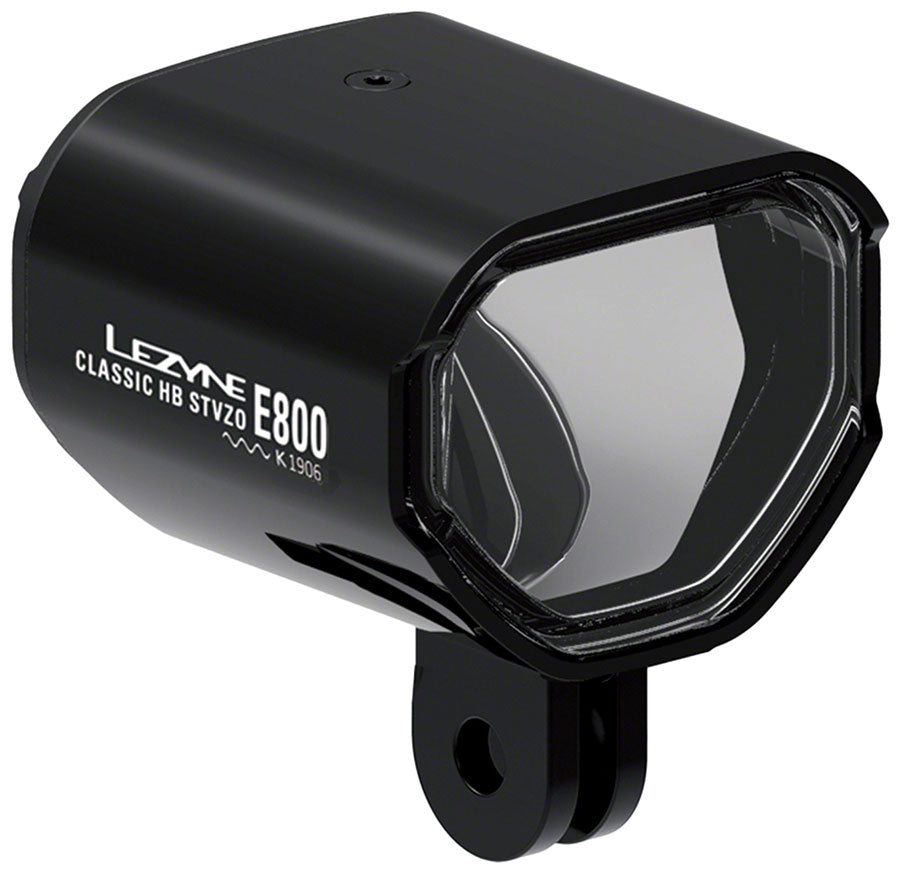 Lezyne Classic E800 Ebike Headlight - Handlebar/Fork Mount, STVZO, 800 Lumen, Black