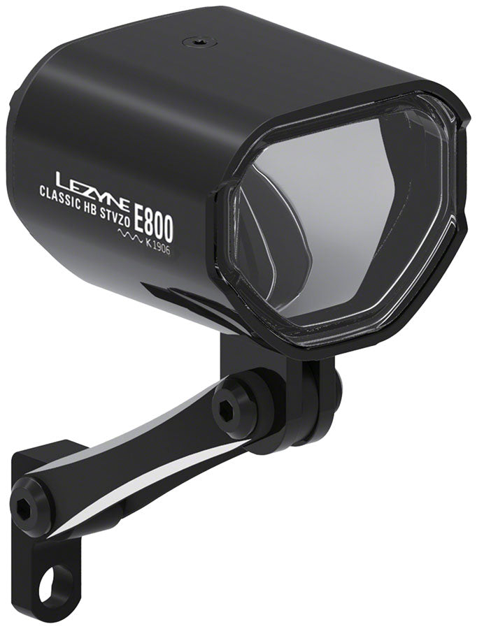 Lezyne Classic E800 Ebike Headlight - Handlebar/Fork Mount, STVZO, 800 Lumen, Black