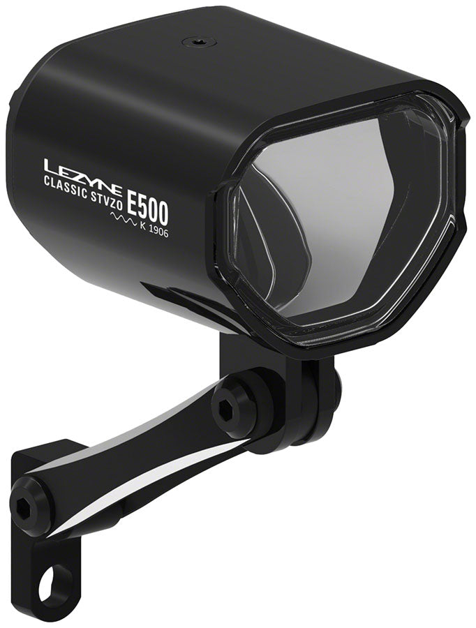 Lezyne Classic E500 Ebike Headlight - Handlebar/Fork Mount, STVZO, 500 Lumen, Black