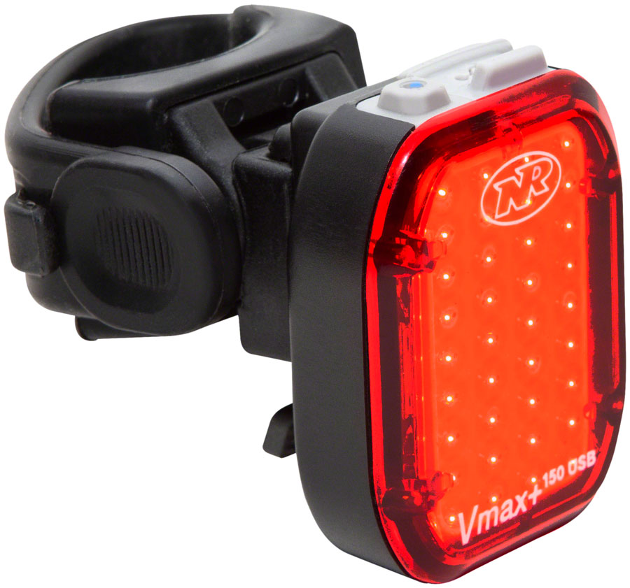 NiteRider Vmax+ 150 Taillight - 150 Lumens, Seatpost or Clothing Clip Mount, Black