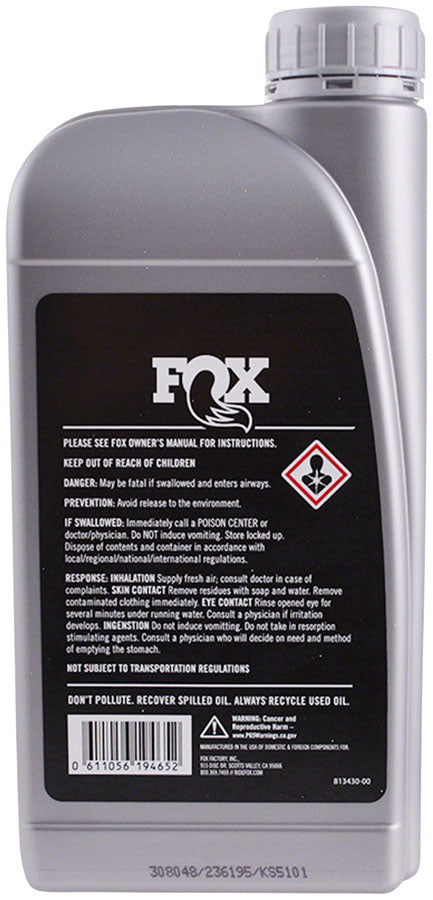 FOX 4wt Suspension Oil - 1 liter