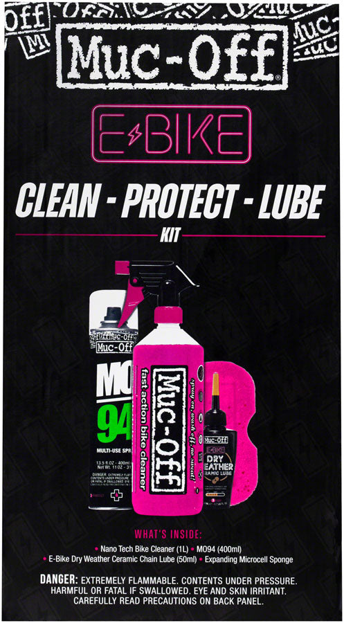 Muc-Off Ebike Clean, Protect, Lube Kit