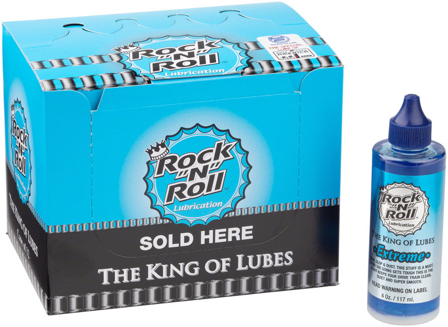 Rock-N-Roll Extreme Bike Chain Lube - 4oz, Drip, POP Box of 12