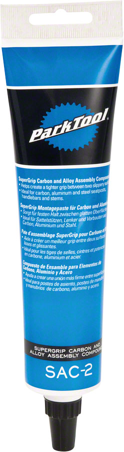 Park Tool SAC-2 SuperGrip Carbon and Alloy Compound - 4oz, Tube