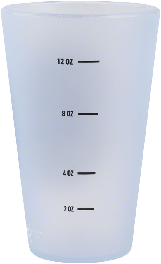 Surly Monster Squad Silicone Pint Glass - Frosted White, Black, 16oz