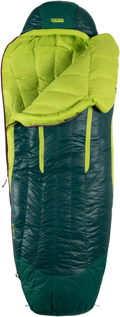 Nemo Equipment, Inc. Disco 15 Women's Sleeping Bag - 650 Fill Power Down with Nikwax, Long, Electra/Starlit Ridge