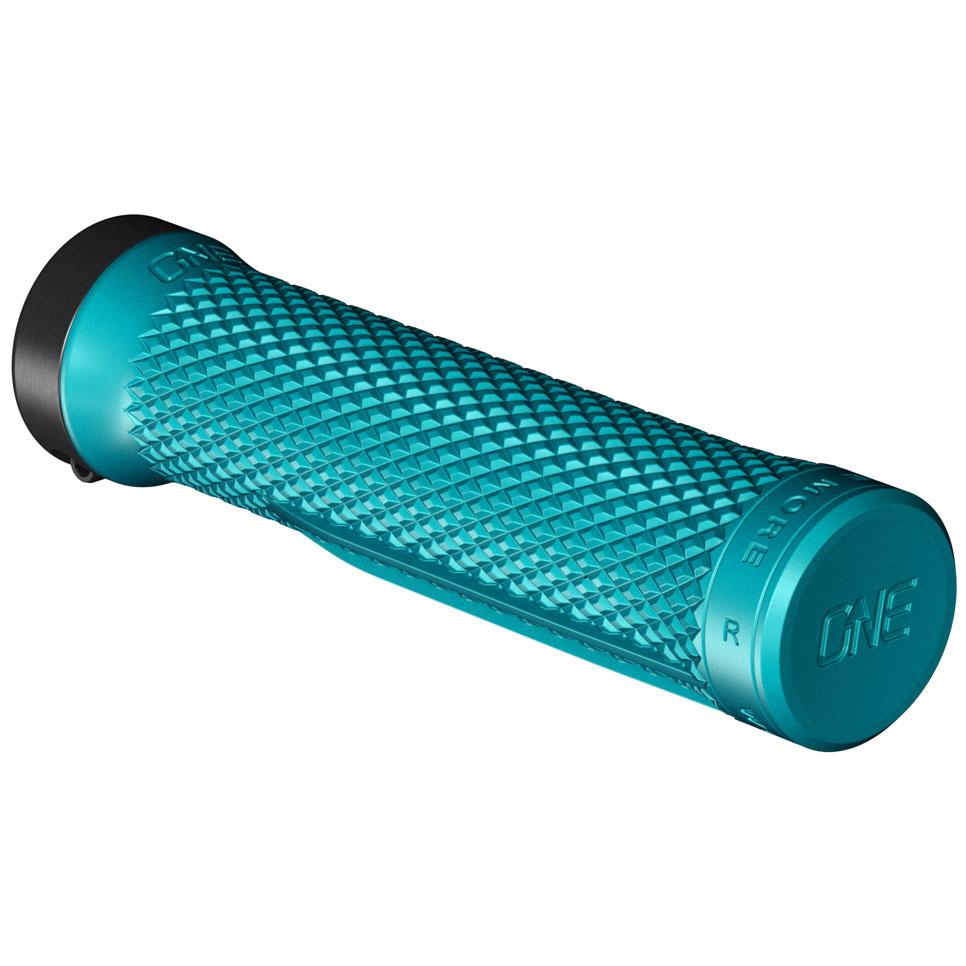 OneUp Components Lock-On Grips, Turquoise