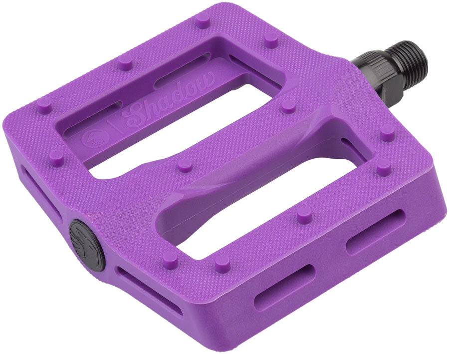 The Shadow Conspiracy Surface Pedals - Platform, Plastic, 9/16", Skeletor Purple