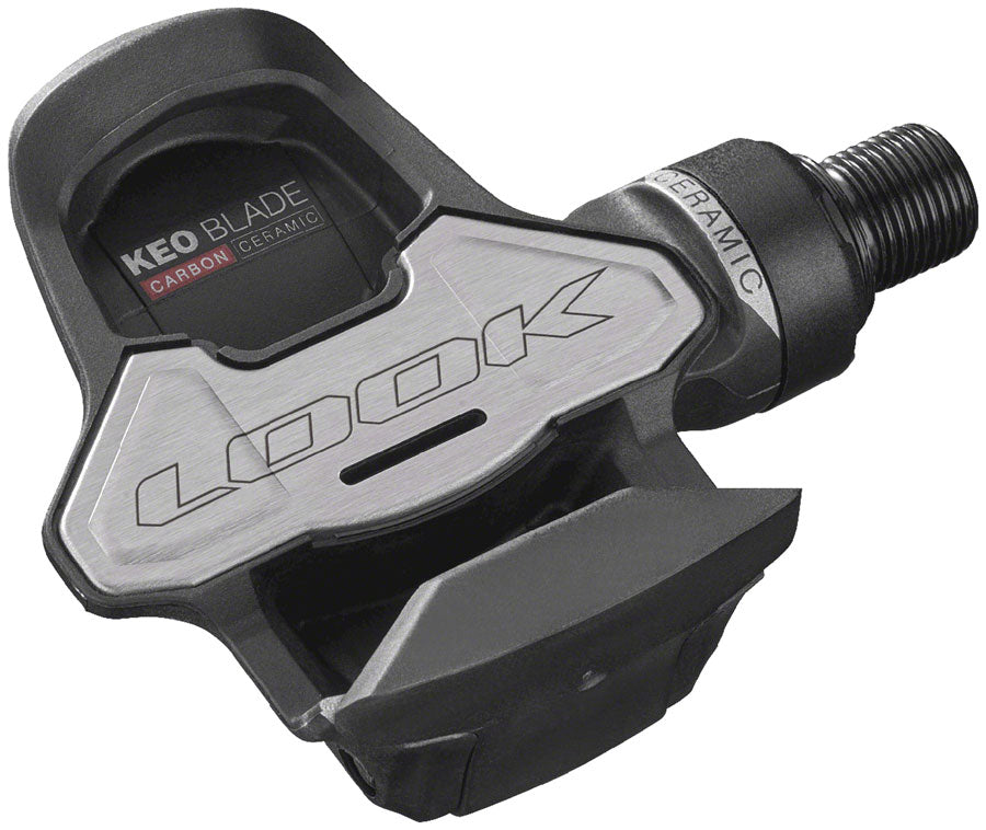 LOOK KEO BLADE CARBON CERAMIC Pedals - Single Sided Clipless, Chromoly, 9/16", Black