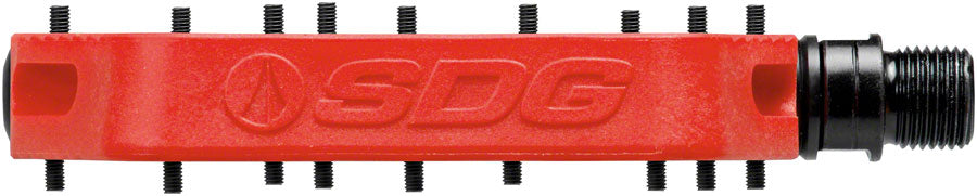 SDG Comp Pedals - Platform, Composite , 9/16" , Red