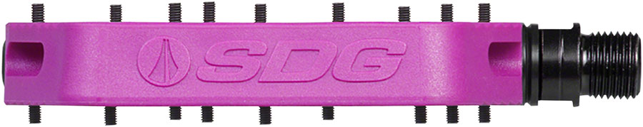 SDG Comp Pedals - Platform, Composite , 9/16" , Purple