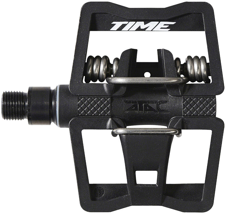Time ATAC LINK Pedals - Single Sided Clipless with Platform, Aluminum, 9/16", Black
