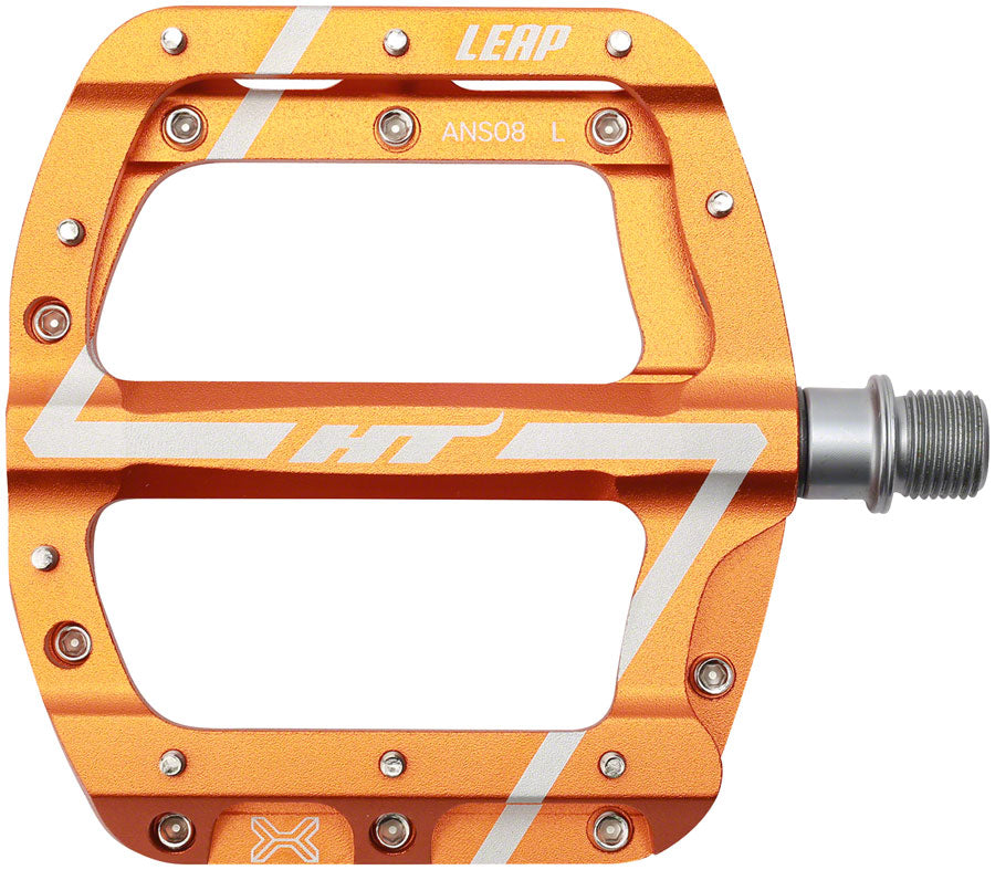 HT Components Leap ANS08 Pedals - Platform Aluminum 9/16" Orange