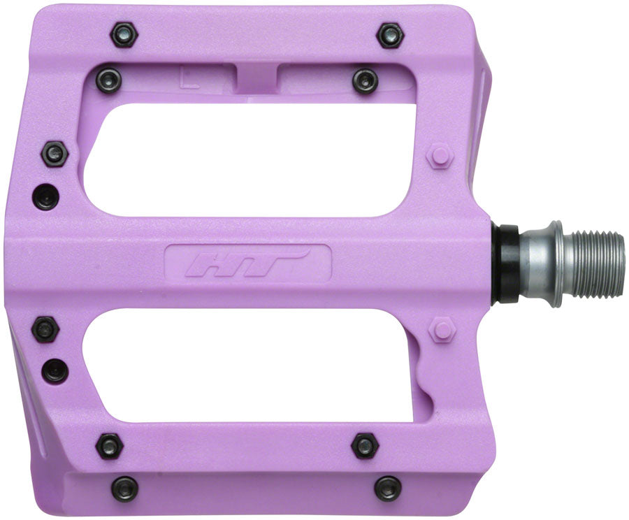 HT Components PA12A Pedals - Platform Composite 9/16" Purple