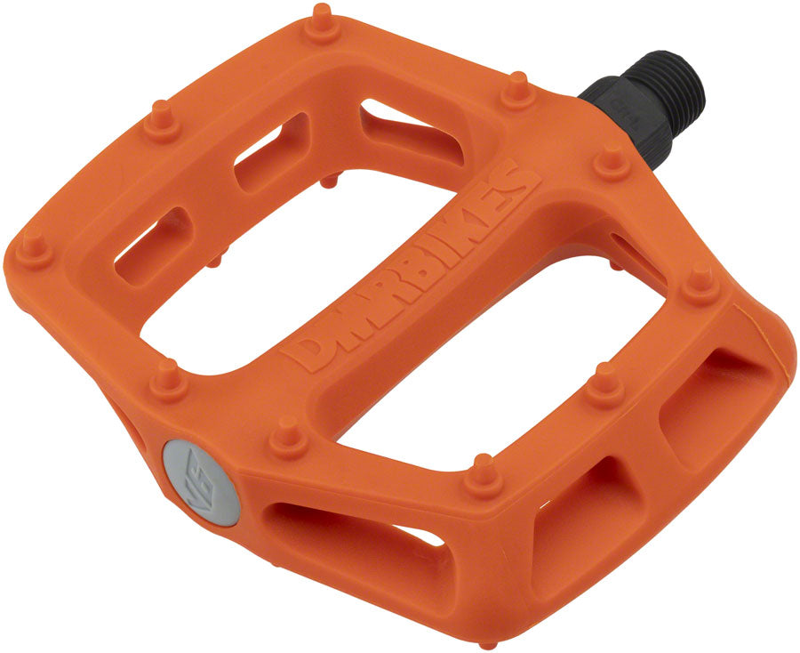 DMR V6 Pedals - Platform, Plastic, 9/16", Orange