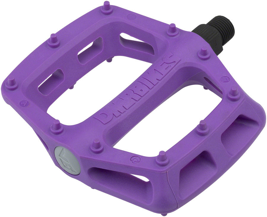 DMR V6 Pedals - Platform, Plastic, 9/16", Purple