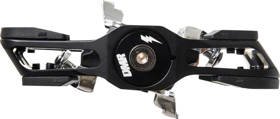 DMR V-Twin Pedals - Dual Sided Clipless with Platform, Aluminum, 9/16", Black