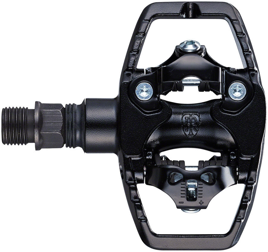 Ritchey Comp Trail Pedals - Dual Sided Clipless with Platform, Aluminum, 9/16", Black