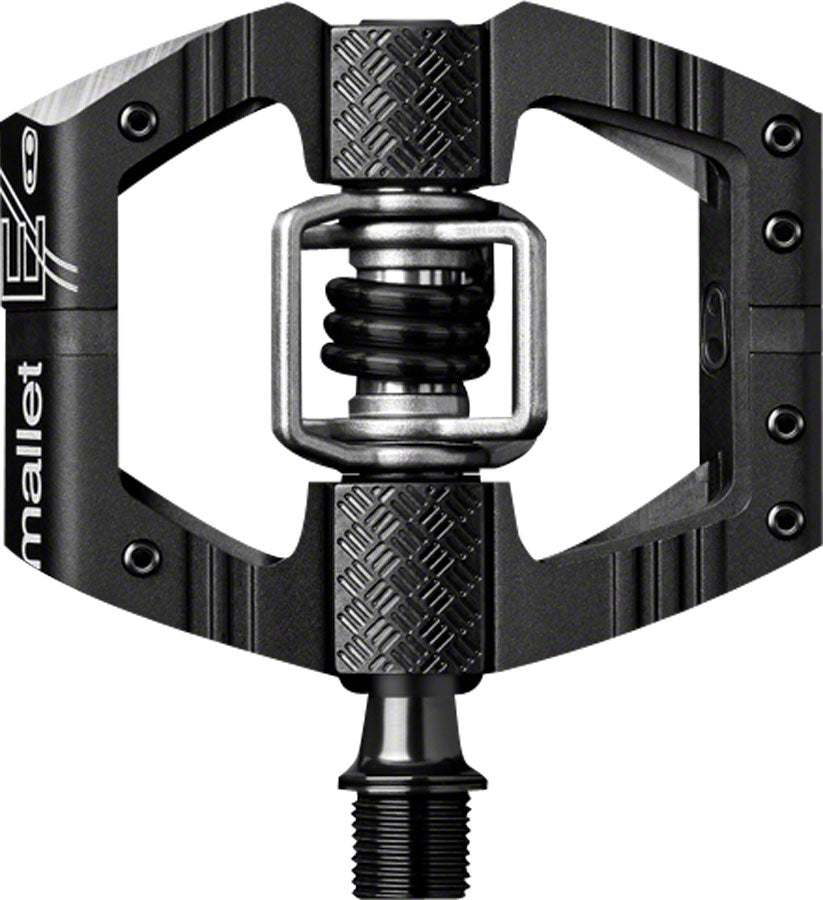 Crank Brothers Mallet Enduro Pedals - Dual Sided Clipless with Platform, Aluminum, 9/16", Black