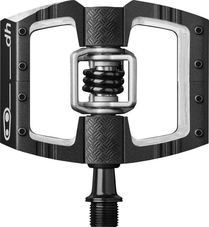 Crank Brothers Mallet DH Pedals - Dual Sided Clipless with Platform, Aluminum, 9/16", Black
