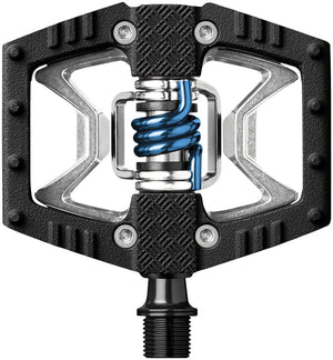 Crank Brothers Double Shot 2 Pedals - Single Side Clipless with Platform, Aluminum, 9/16", Black