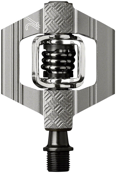 Crank Brothers Candy 2 Pedals - Dual Sided Clipless, Aluminum, 9/16", Gray