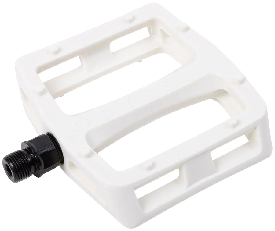 Odyssey Grandstand V2 PC Pedals - Platform, Composite/Plastic, 9/16", White