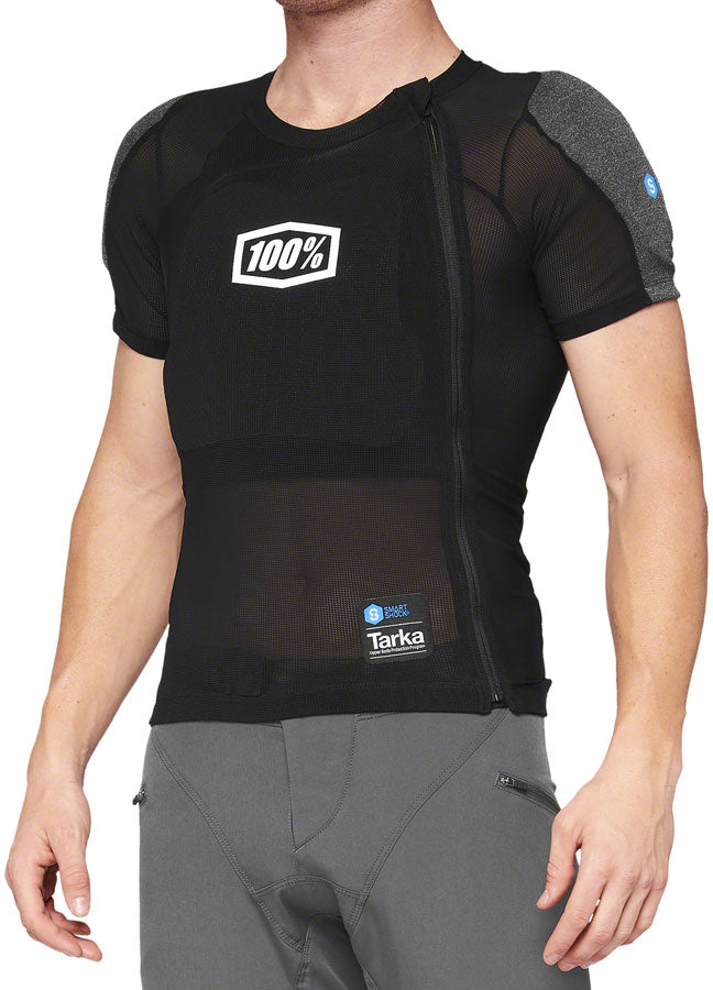100% Tarka Short Sleeve Body Armor - Black, Medium