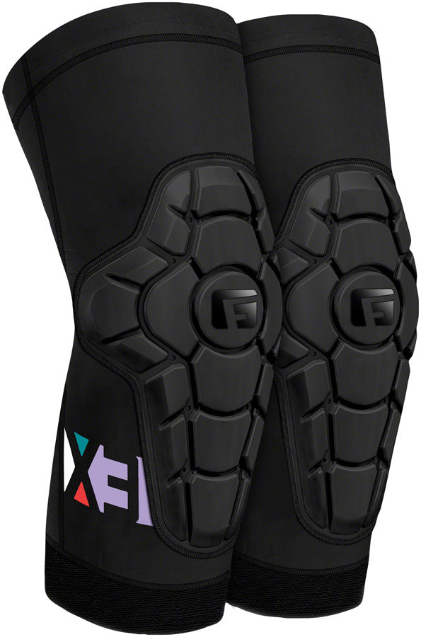 G-Form Pro-X3 Youth Knee Guards - Black/White, Small/Medium