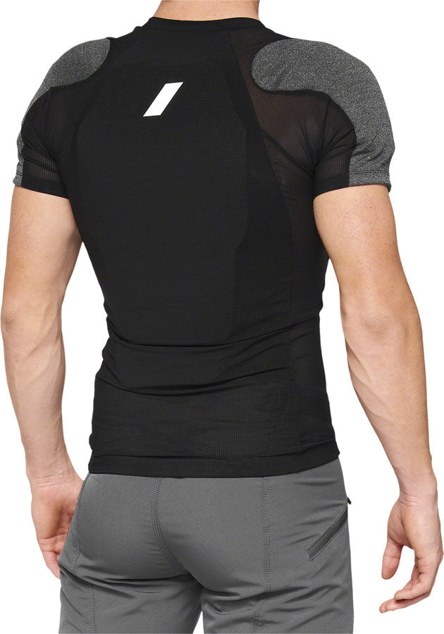100% Tarka Short Sleeve Body Armor - Black, Large