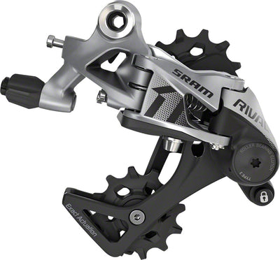 SRAM Rival 1 Rear Derailleur - 11 Speed, Medium Cage, Black/Silver