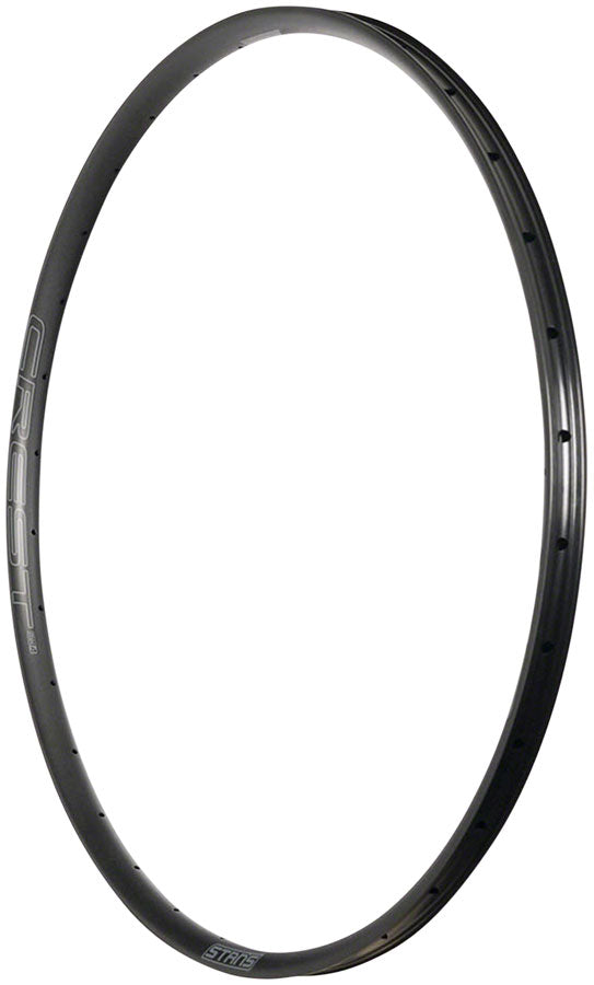 Stan's NoTubes Crest MK4 Rim - 27.5, Disc, Black, 28H
