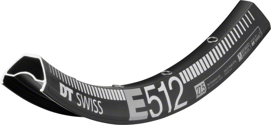 DT Swiss E 512 Rim - 27.5", Disc, Black, 32H