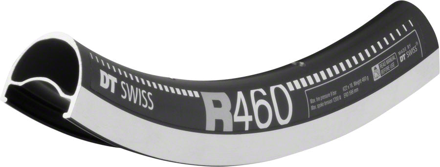 DT Swiss R 460 Rim - 700, Rim, Black, 28H