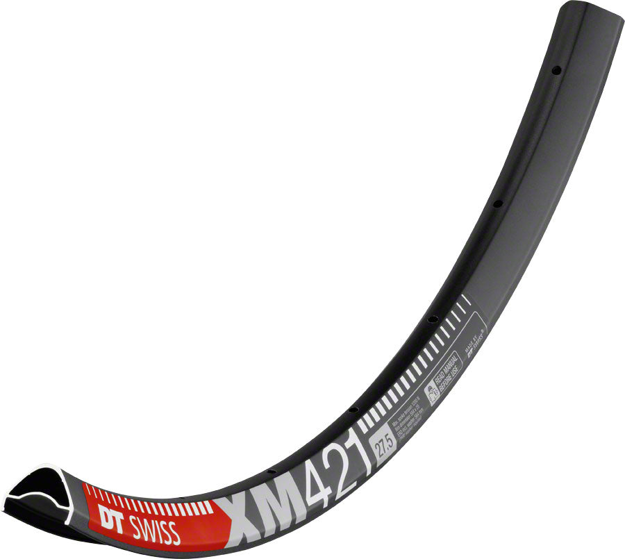 DT Swiss XM 421 Rim - 27.5", Disc, Black, 28H