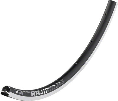 DT Swiss RR 411 Rim - 700, Rim, Black, 24H