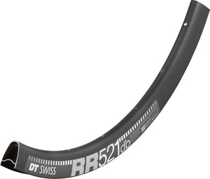 DT Swiss RR 521 Rim - 700, Disc, Black, 32H