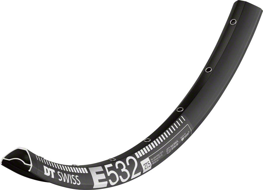 DT Swiss E 532 Rim - 27.5", Disc, Black, 28H
