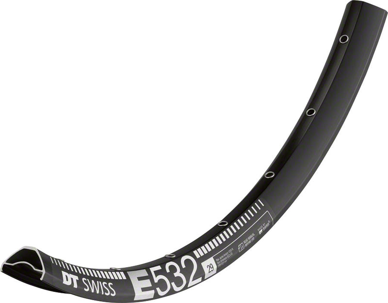 DT Swiss E 532 Rim - 29", Disc, Black, 32H