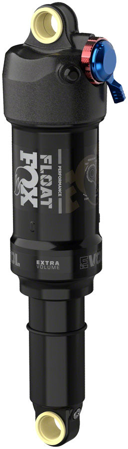 FOX Float Performance Rear Shock - Metric, 210 x 55 mm, EVOL LV, 2-Position Adj, 0.1 Spacer, Black