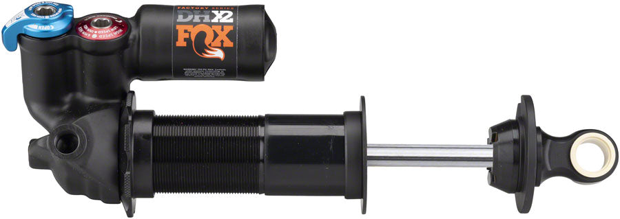 FOX DHX2 Factory Rear Shock - Trunnion Metric, 205 x 60 mm, 2-Position Lever, Hard Chrome Coat